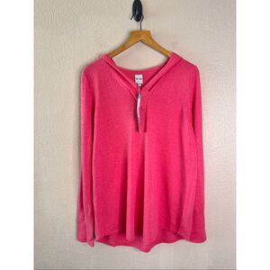 NEW NIC+ZOE Vital Hooded Pullover Lightweight Sweater Womens Large Stitch Fix